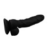 Фаллоимитатор реалистичный Naked Legend 20 см, черный фото №3 — секс игрушки: Украина, NO TABOO