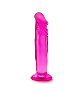 Фалоімітатор гнучкий Blush B Yours на присосці, рожевий, 16.5 х 3.8 см - No Taboo