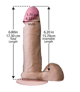 Киберкожевый фаллоимитатор Cock - No Taboo