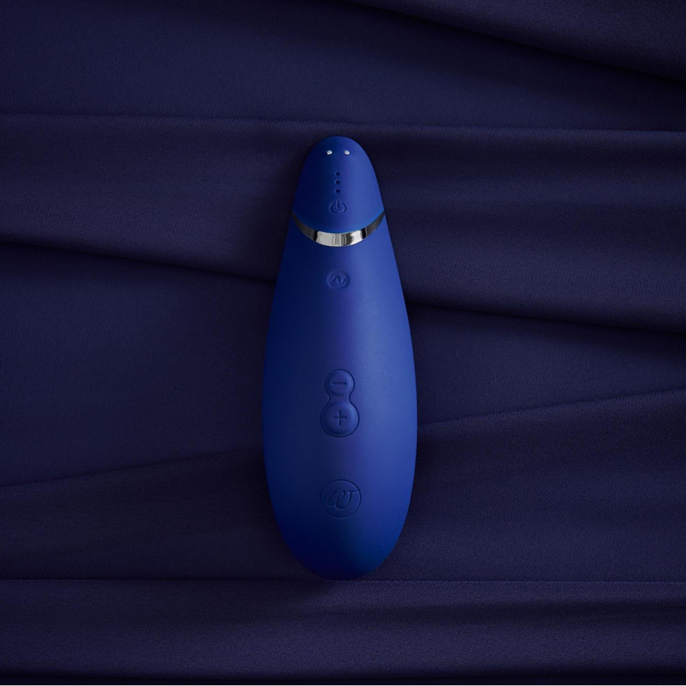 Womanizer Premium бесконтактный клиторальный стимулятор Вуманайзер Премиум, синий фото №10 — секс игрушки: Украина, NO TABOO