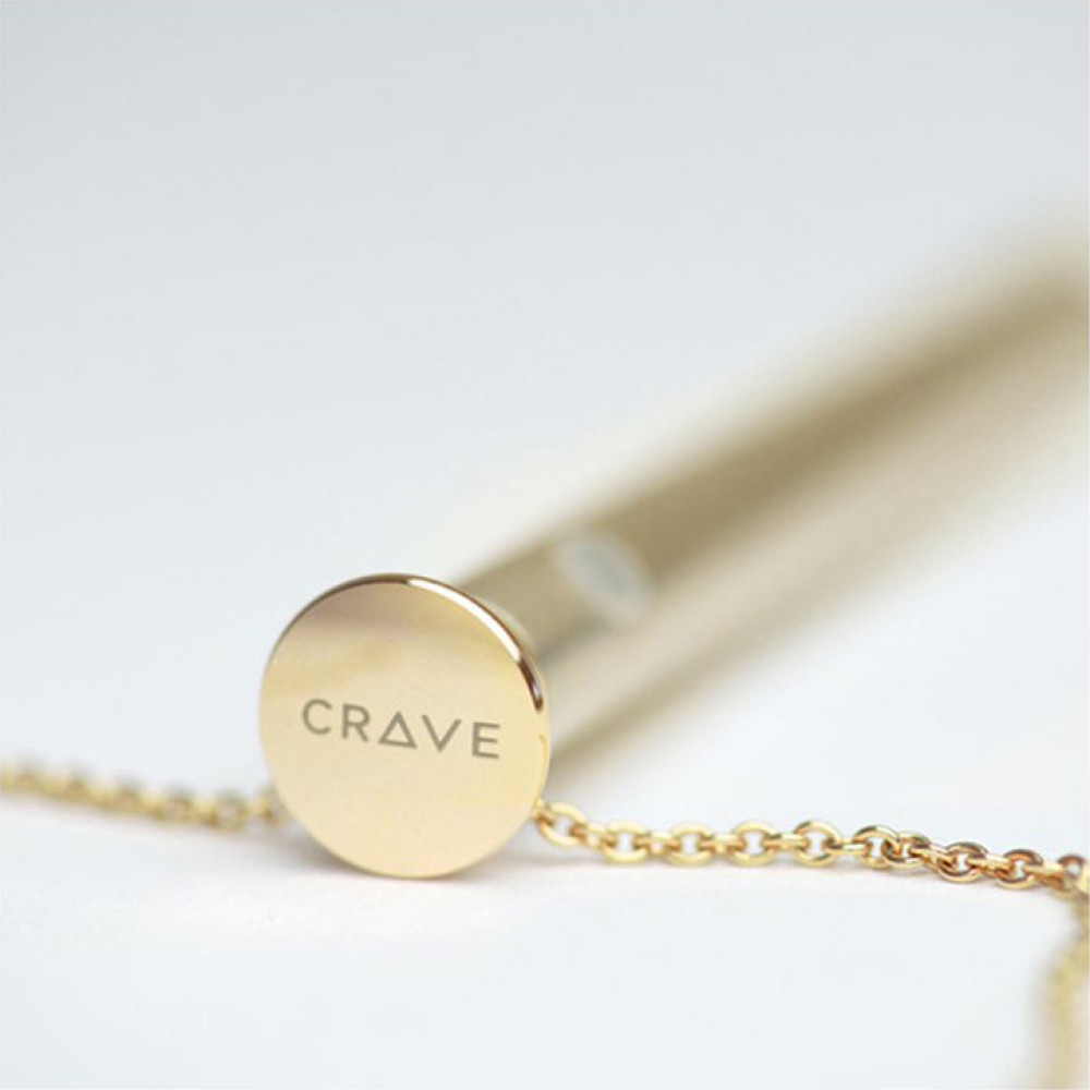 Ожерелье Crave Vesper Vibrator Ketting Goud фото №2 — секс игрушки: Украина, NO TABOO