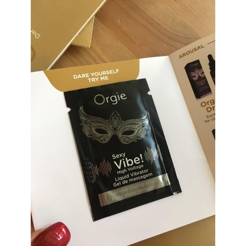 ПРОБНИК Жидкий вибратор SEXY VIBE сильная вибрация, 2 мл (33022)