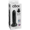 Реалистичный фаллоимитатор на присоске 6 Uncut Cock из серии King Cock фото №1 — секс игрушки: Украина, NO TABOO