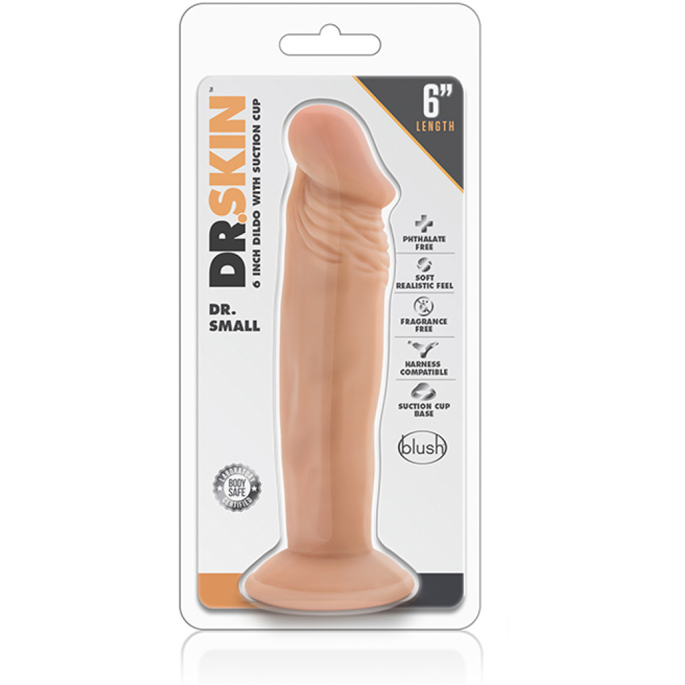 Фаллоимитатор реалистичный на присоске Blush без мошонки, бежевый, 16.5 х 3.8 см фото №2 — секс игрушки: Украина, NO TABOO