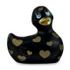 Уточка вибратор I Rub My Duckie черная в золотое сердечко фото №3 — секс игрушки: Украина, NO TABOO