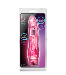 Вибратор B YOURS VIBE 7, розовый - No Taboo