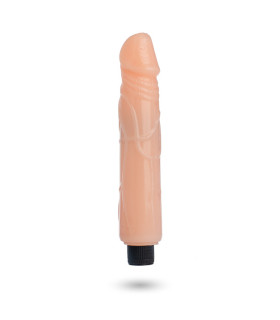 Вибратор бежевый гель Cristal cock - No Taboo