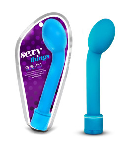 Вибратор для точки G SEXY THINGS G SLIME PETITE BLUE - No Taboo