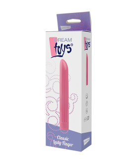 Вибратор DREAM TOYS CLASSIC LADY FINGER PINK - No Taboo