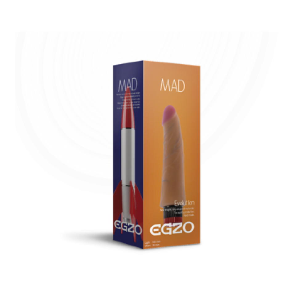 Вибратор реалистичный из киберкожи Egzo Rocket MAX фото №2 — секс игрушки: Украина, NO TABOO