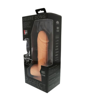 Вибратор реалистичный Dream Toys с пультом, телесный - No Taboo