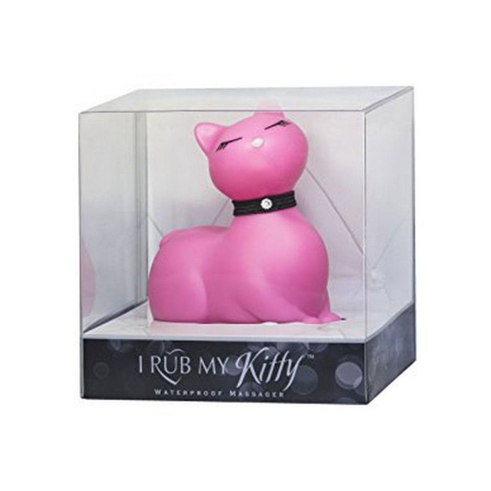 Вибратор в виде кошечки Big Teaze Toys I Rub My Kitty для клитора, розовый, 10 х 5 см фото №2 — секс игрушки: Украина, NO TABOO