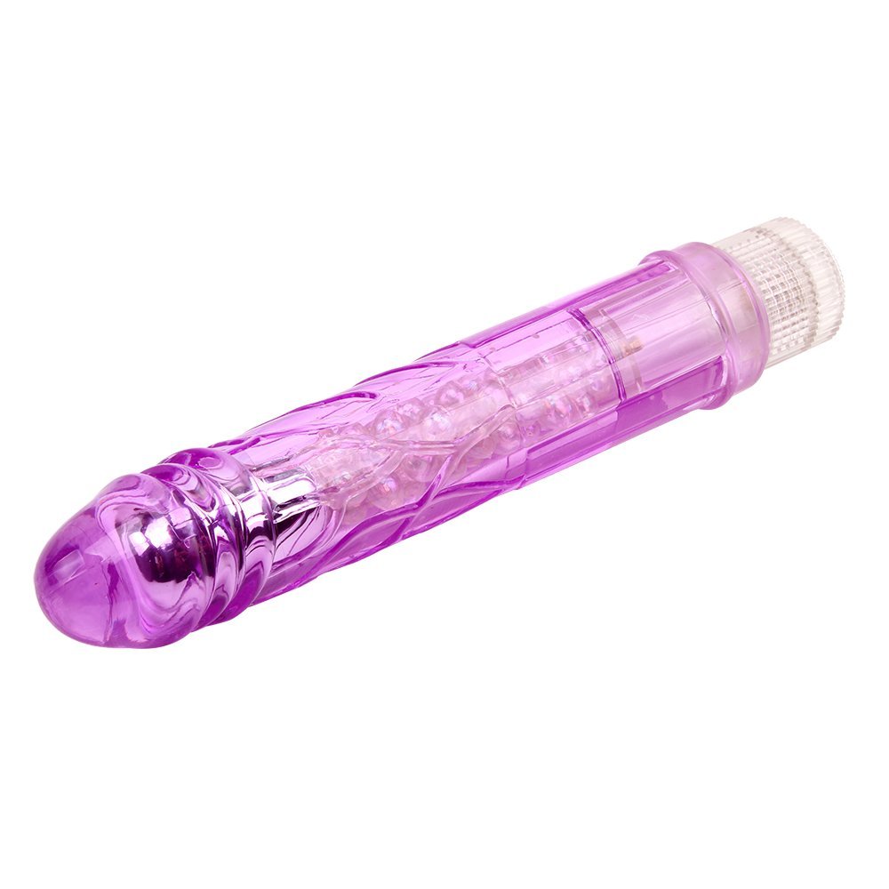 Вибратор прозрачный Crystal Jellie фото №2 — секс игрушки: Украина, NO TABOO