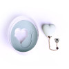 Клиторальный вибратор ZALO Baby Heart, мятный фото №5 — секс игрушки: Украина, NO TABOO