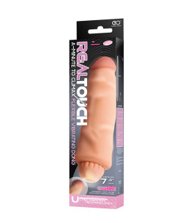Вибратор REAL TOUCH A-MINUTE TO CLIMAX VIBE FLESH - No Taboo
