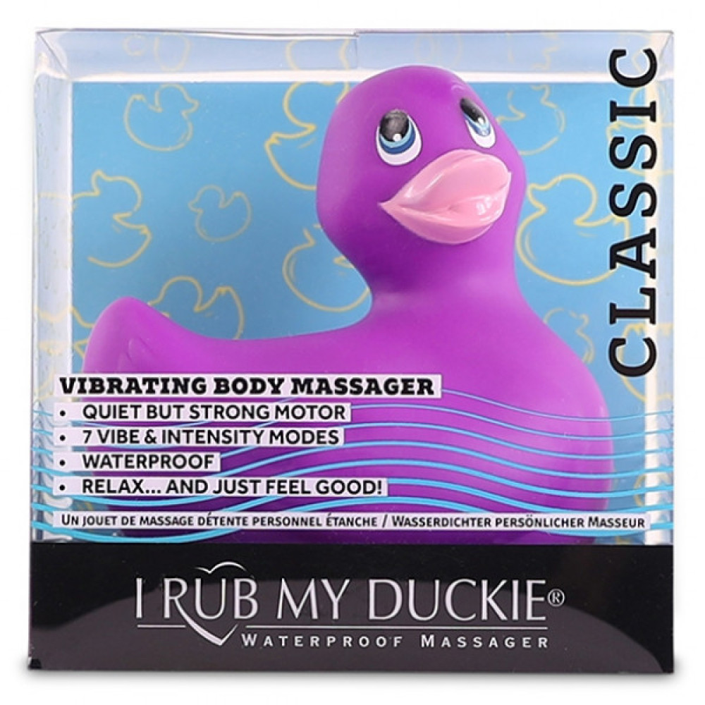 Уточка вибратор I Rub My Duckie фиолетовая фото №2 — секс игрушки: Украина, NO TABOO