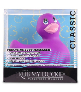 Уточка вибратор I Rub My Duckie фиолетовая - No Taboo