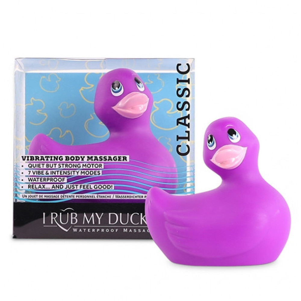 Уточка вибратор I Rub My Duckie фиолетовая фото №5 — секс игрушки: Украина, NO TABOO