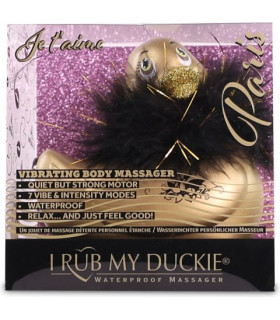 Вібратор качечка I Rub My Duckie, золото - No Taboo
