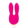Вибратор с ушками Rianne S Bunny Bliss в сумочке, для клитора, розовый, 11 х 5 см фото №2 — секс игрушки: Украина, NO TABOO