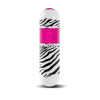 Вибропуля с контейнером для хранения Kenya Petite ZEBRA/PINK фото №1 — секс игрушки: Украина, NO TABOO