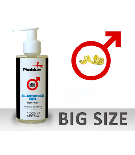 Гель для збільшення об'єму пеніса Supersize Gel 150 ml - No Taboo