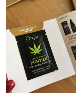 ПРОБНИК Усилитель оргазма Hemp - No Taboo