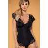 Боди Moketta teddy XXL черный, фото №3 — секс шоп Украина, NO TABOO