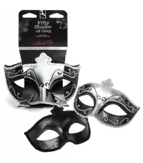 Карнавальные маски Fifty Shades of Grey, 2 штуки - No Taboo