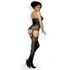 Комбинезон BODYSTOCKING черный S/M/L, фото №2 — секс шоп Украина, NO TABOO