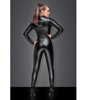 Комбинезон шнуровка на груди F149 Noir Handmade L - No Taboo