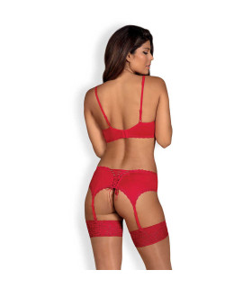 Комплект эротический кружевной Jolierose S/M - No Taboo
