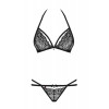 Комплект 2 pcs set black S/M, фото №4 — секс шоп Украина, NO TABOO