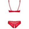 Комплект LOVICA SET красный 3 предмета L/XL, фото №7 — секс шоп Украина, NO TABOO