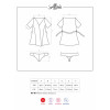 Халатик L/XL Alluria robe, фото №4 — секс шоп Украина, NO TABOO