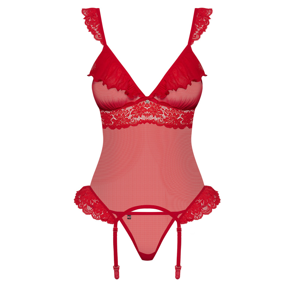 Корсет corset & thong S/M, фото №5 — секс шоп Украина, NO TABOO
