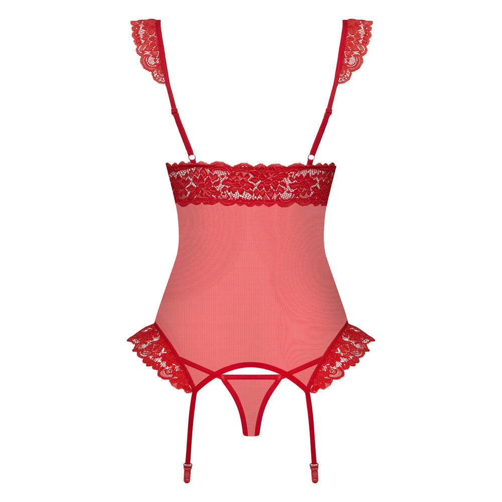 Корсет corset & thong S/M, фото №6 — секс шоп Украина, NO TABOO