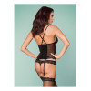 Эротический корсет с украшением из подвески corset & thong S/M, фото №4 — секс шоп Украина, NO TABOO