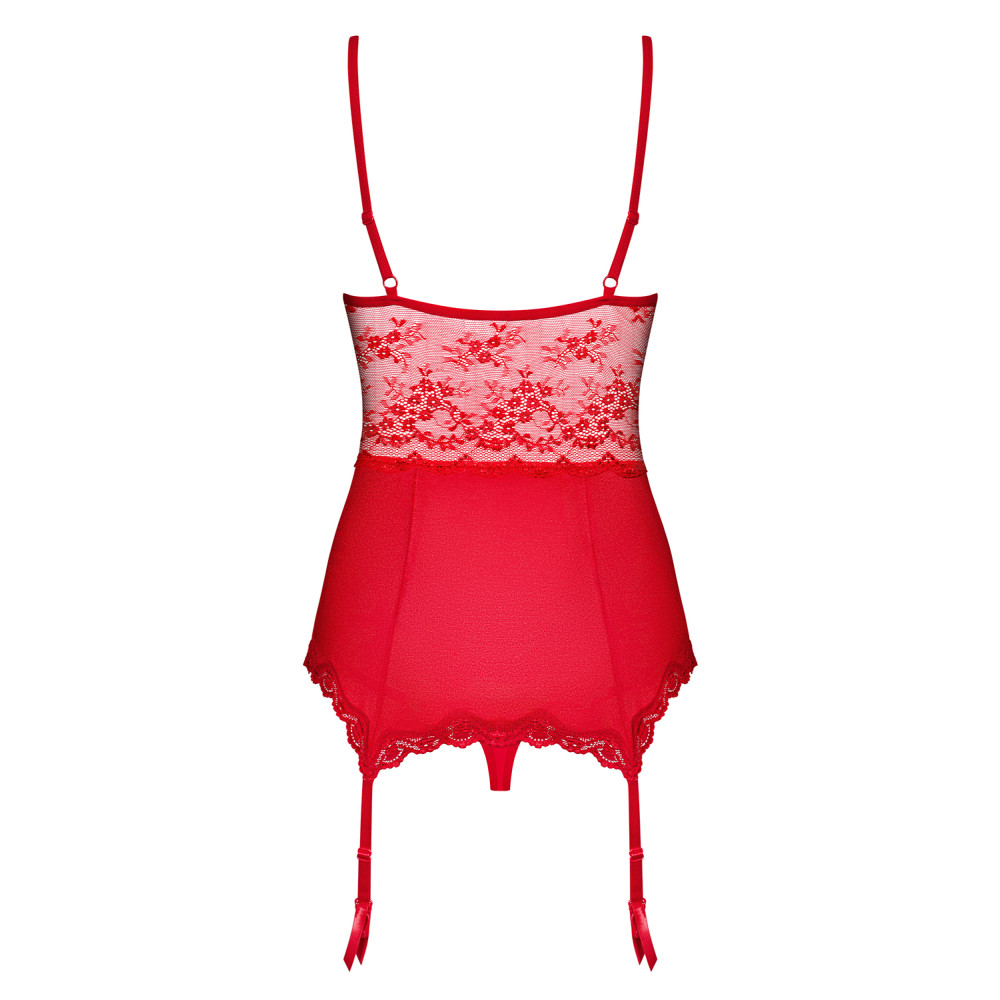 Эротический корсет с подвязками для чулок Lovica corset XXL, фото №4 — секс шоп Украина, NO TABOO