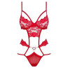 Эротический боди из кружева с рисунком Red Pepper S/M, фото №4 — секс шоп Украина, NO TABOO