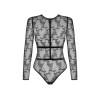 Эротический боди Noir Handmade кружевной с открытой спинкой, размер S, фото №3 — секс шоп Украина, NO TABOO
