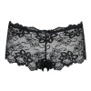 Шортики с цветочным кружевом и бантиком Imperia shorts L/XL, фото №3 — секс шоп Украина, NO TABOO