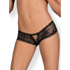 Сексуальные шортики кружевные чёрные Behindy shorties L/XL, фото №1 — секс шоп Украина, NO TABOO