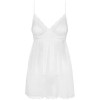  Сорочка белая babydoll L/XL, фото №3 — секс шоп Украина, NO TABOO