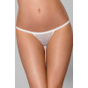Стринги белые Люси thong L/XL, фото №3 — секс шоп Украина, NO TABOO