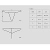 Стринги My Bijou thong black L/XL, фото №5 — секс шоп Украина, NO TABOO