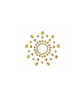 Украшения для груди MIMI со стразами Classic Gold - No Taboo