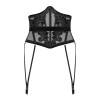 Пояс-корсет Noir Handmade полупрозрачный для чулок, размер M, фото №3 — секс шоп Украина, NO TABOO