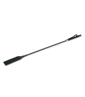 Стек черный кожаный тонкий Black Whip - No Taboo