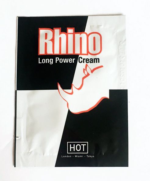Подовжує крем Rhino Long power Cream (пробник) 3 мл